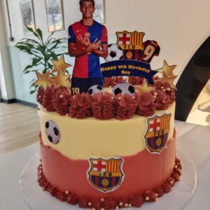 Barcelona Themed cake
