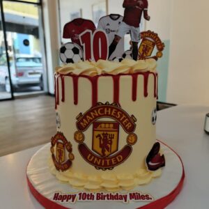 Bruno Fernades man u cake