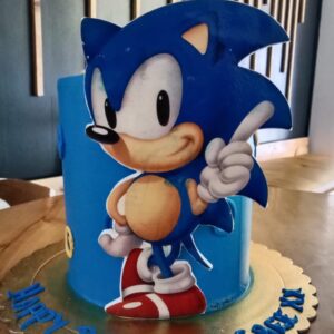 Cartoon themed cake
