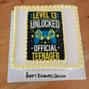Gaming Themed cake.