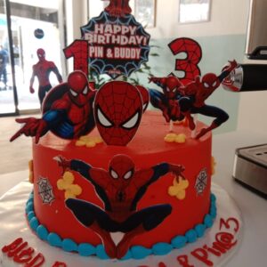 Spiderman Tactics Cake