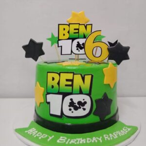 Ben 10 Themed Cake