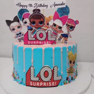 LOL Themed Cake