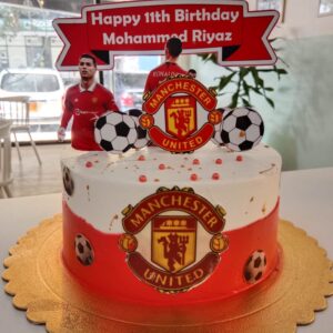 Manchester united cake