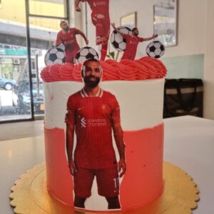 Mohamed Salah Themed cake