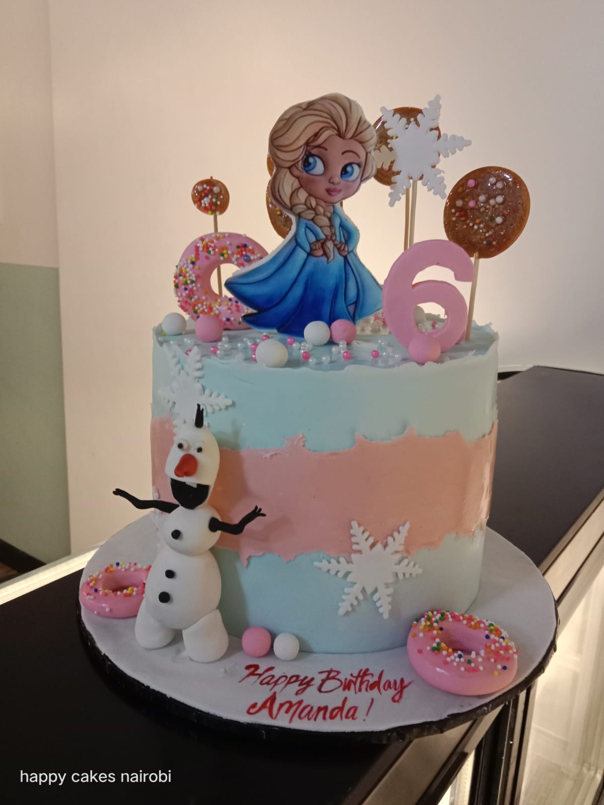 Princess Frozen cake