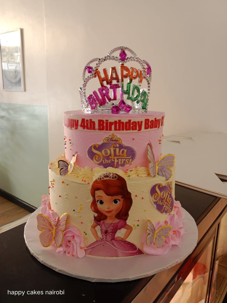Sofia the Princess cake